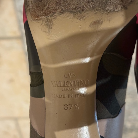 Valentino rockstud camo point-toe pumps - Picture 9 of 11